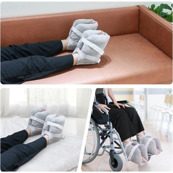 2 PCS Heel Protectors Cushion Pillows Heel Protector Pillow Off-Loading Heel - Picture 7 of 8